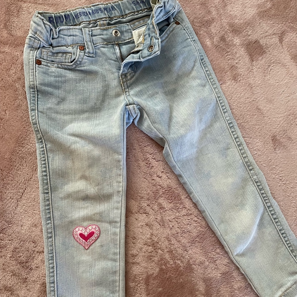 Ruum Kids Girls Jeans Sz 4T